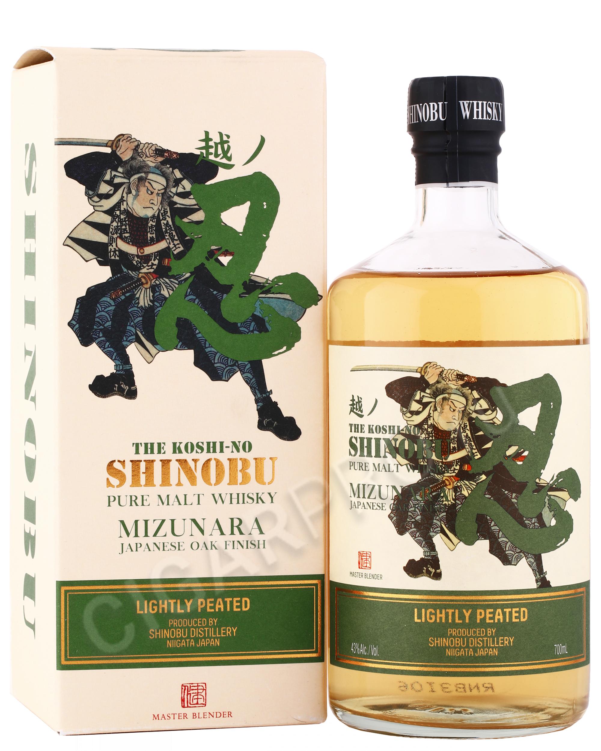 Shinobu_Lightly_Peated_Pure_Malt_Mizunara_Japanese_Oak_